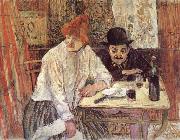 A la Mie  Henri  Toulouse-Lautrec